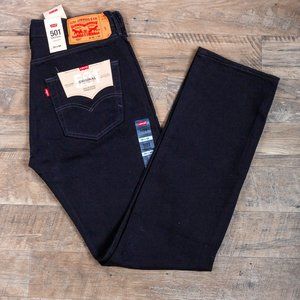 Levi Black Denim 501 Original 32x34